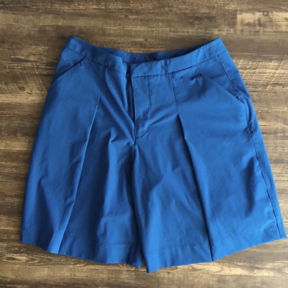 Lulu teal shorts size 8